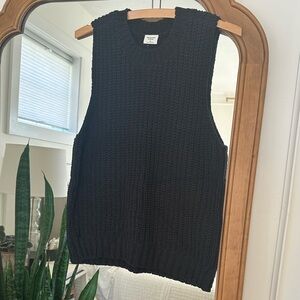 A&F sweater tank